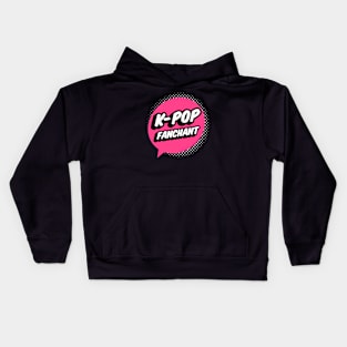 K-POP Fanchant shout out your love for Kpop on Black Kids Hoodie